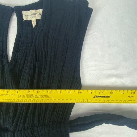 Mara Hoffman Black Jumpsuit - Picture 12 of 16